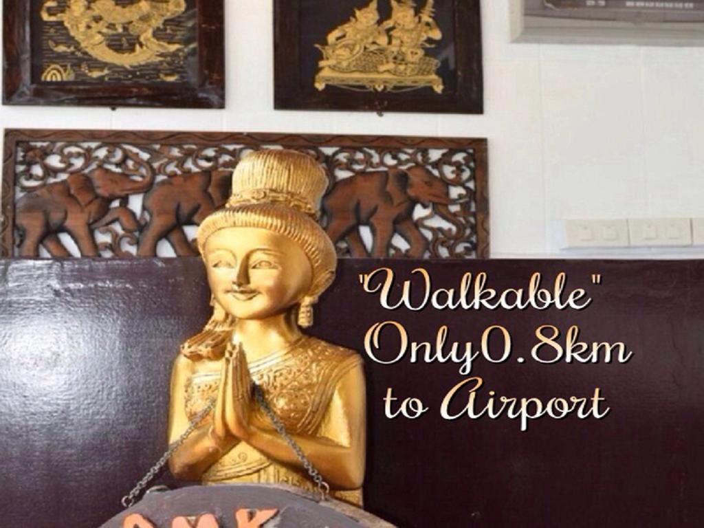 Donmueang Airport Walkable Hostel Pak Kret Eksteriør billede