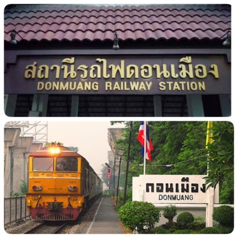 Donmueang Airport Walkable Hostel Pak Kret Eksteriør billede